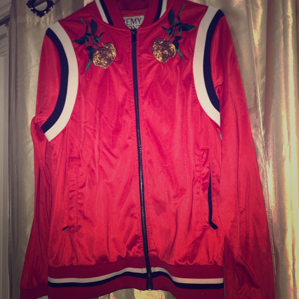 Red hoodie